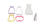 Wilton set de 4 emporte-pièces "Mariage"