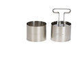 PATISSE cercle à patisserie Ø7X5,5CM SET/2 & extracteur
