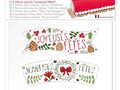 Décos azyme Joyeuses Fêtes scrapcooking