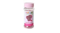 FunCakes perles en sucre "Metallic Pink" 80g