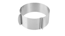 Moule cercle ajustable de 16 cm - 30 cm Patisse
