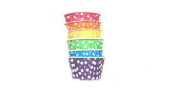 Cups à pois "vert" 20 pièces