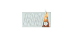 Moule en silicone design "triangle"