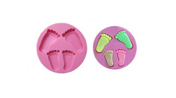 Moule 3D en silicone "pieds"