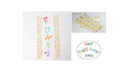 Emporte-pièce Alphabet majuscule et numéros FUNKY, 4 cm 