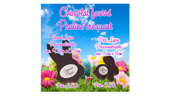 Lapin fourré praliné croquant