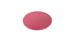Plateau à gâteau fuchsia  Ø 25 cm H 12 mm Decora