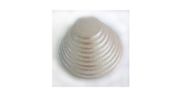 funcakes Plateau à gâteau argenté Ø 30 cm 12mm