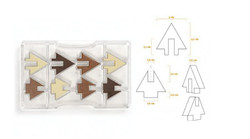 MOULE "SAPIN CHOCOLAT EN 3D" decora
