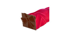 Moule chocolat "Noeud" pour Bûche