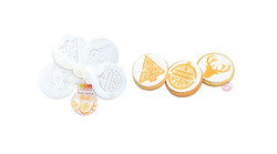 4 mini pochoirs Noël Scrapcooking