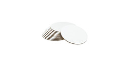 Plateau à gâteau blanc Ø 30cm H 12 mm Decora