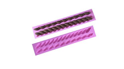 Moule 3D en silicone "corde tressé "