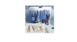 Moule 3D en silicone "reine et neige "