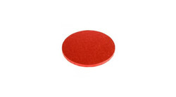 Plateau à gâteau rouge Ø 25cm H 12 mm Decora