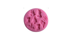 Moule 3D en silicone  "décoration Noël"