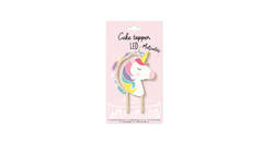 Cake topper led Licorne ScrapCooking