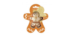 Découpoir + embosseur bois ginger scrapcooking