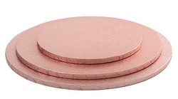 Plateau à gâteau rose Ø 30cm H 12 mm Decora
